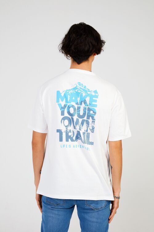 The Crow TRAIL HALF-RELAX TEE SİYAH Erkek Tshirt - 10