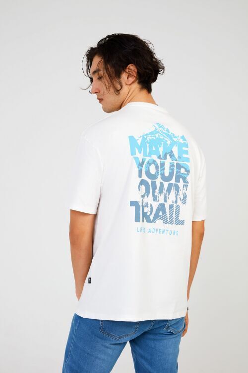 The Crow TRAIL HALF-RELAX TEE SİYAH Erkek Tshirt - 11