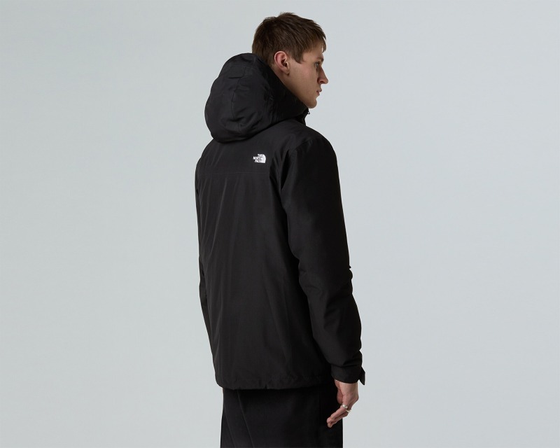 The North Face Carto Mono Triclimate Hooded Siyah Erkek Mont - 3