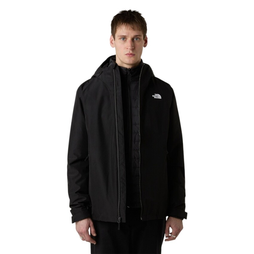 The North Face Carto Mono Triclimate Hooded Siyah Erkek Mont - 1