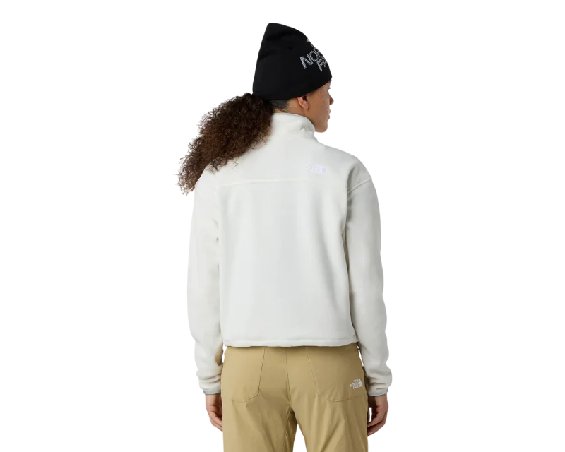 The North Face Glacier Fleece 1/2 Zip Beyaz Kadın Polar - 3