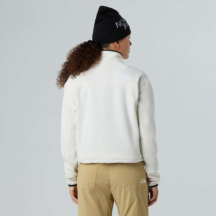 The North Face Glacier Fleece 1/2 Zip Beyaz Kadın Polar - 3
