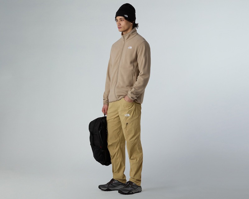 The North Face Glacier Fleece Bej Erkek Polar - 4