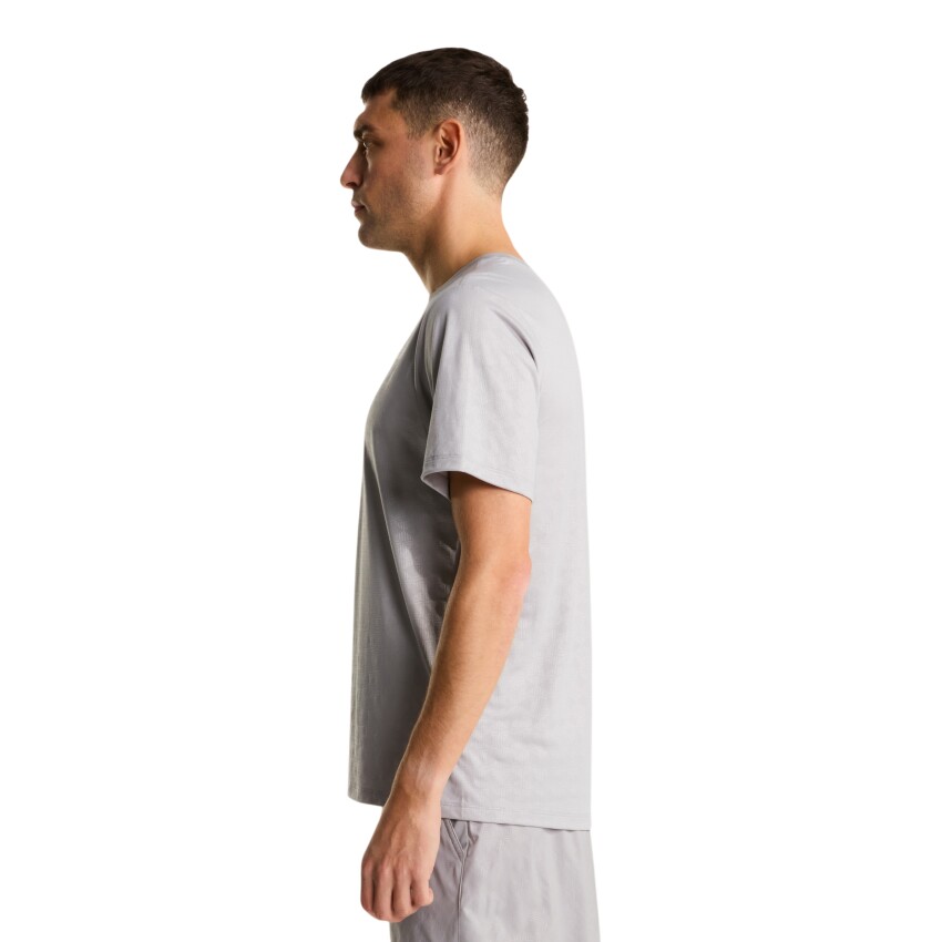 The North Face M 24/7 Pentadome Embossed Reg SS Tee Gri Erkek Tshirt - 2