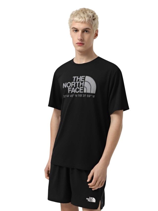 The North Face M 24/7 S/S Tee Logo Graphic Reg Siyah Erkek Tshirt - 1