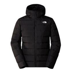 The North Face M ACONCAGUA 3 HOODIE SİYAH Erkek Mont - 4