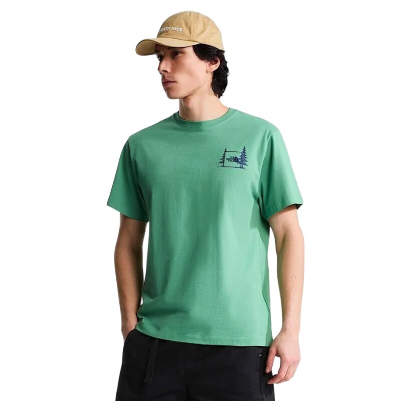 The North Face M Camping Relaxed Short Sleeve Tee-Graph Erkek Tshirt - The North Face