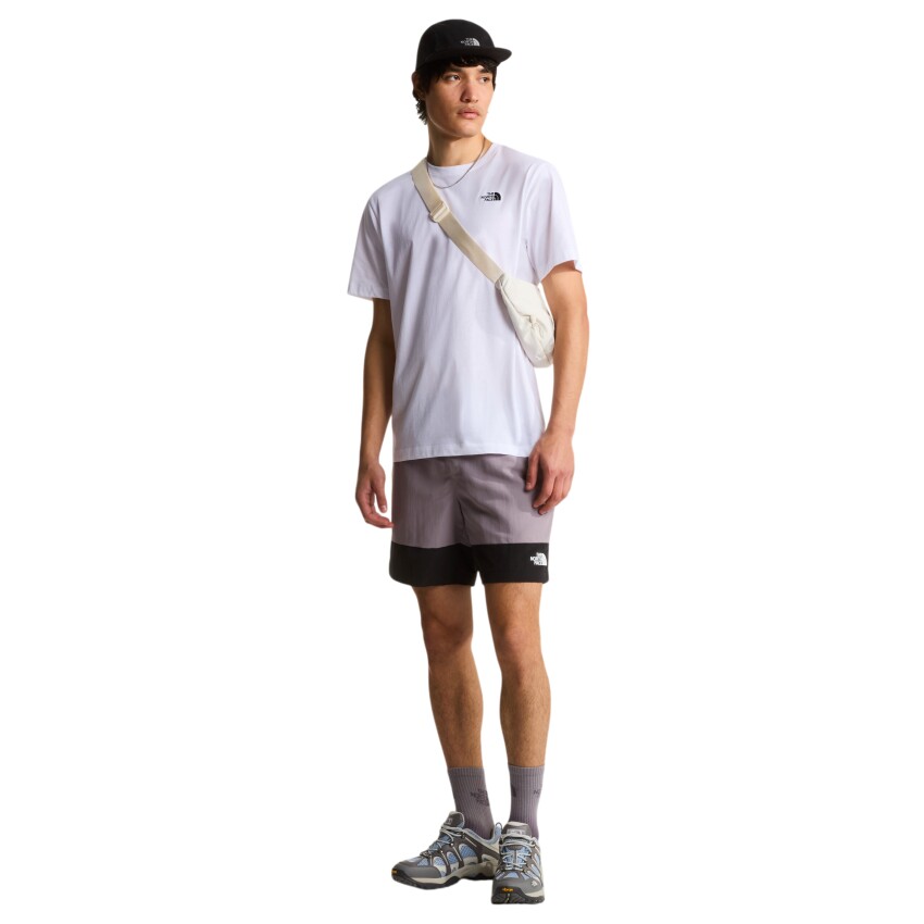 The North Face M Evolution Simple Dome Regular Short SL BEYAZ Erkek Tshirt - 3