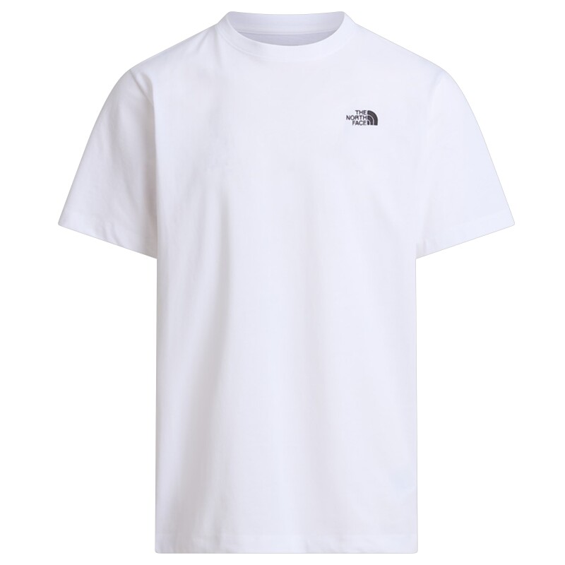 The North Face M Evolution Simple Dome Regular Short SL BEYAZ Erkek Tshirt - 4