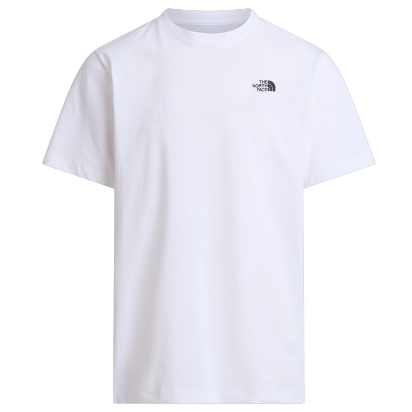 The North Face M Evolution Simple Dome Regular Short SL BEYAZ Erkek Tshirt - 4