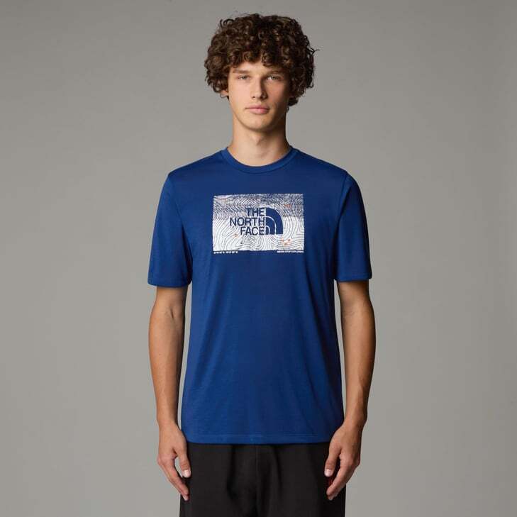 The North Face M Foundation Abstract Graphic Tee Erkek Tshirt - 1