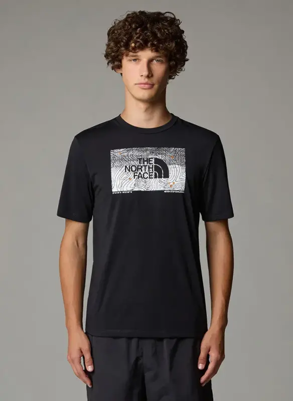 The North Face M Foundation Abstract Graphic Tee Erkek Tshirt - 1