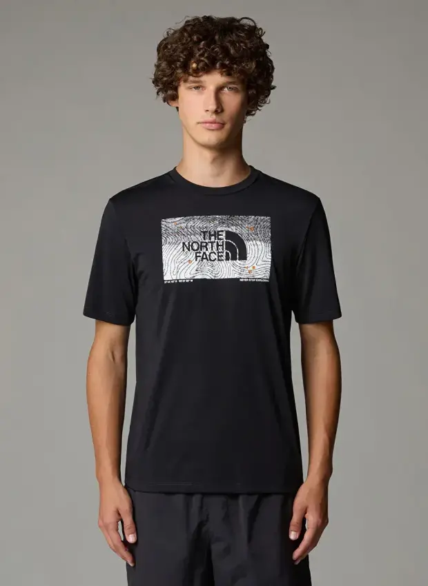 The North Face M Foundation Abstract Graphic Tee Erkek Tshirt - 1