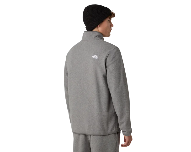 The North Face M Glacier Fleece 1/4 Zip Gri Erkek Polar - 2