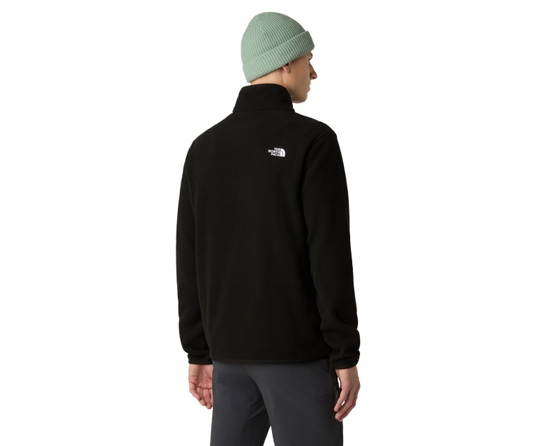 The North Face M Glacier Fleece 1/4 Zip Jacket Siyah Erkek Polar - 2