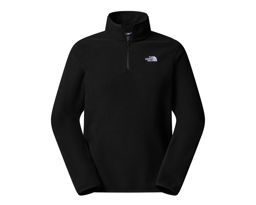 The North Face M Glacier Fleece 1/4 Zip Jacket Siyah Erkek Polar - 4