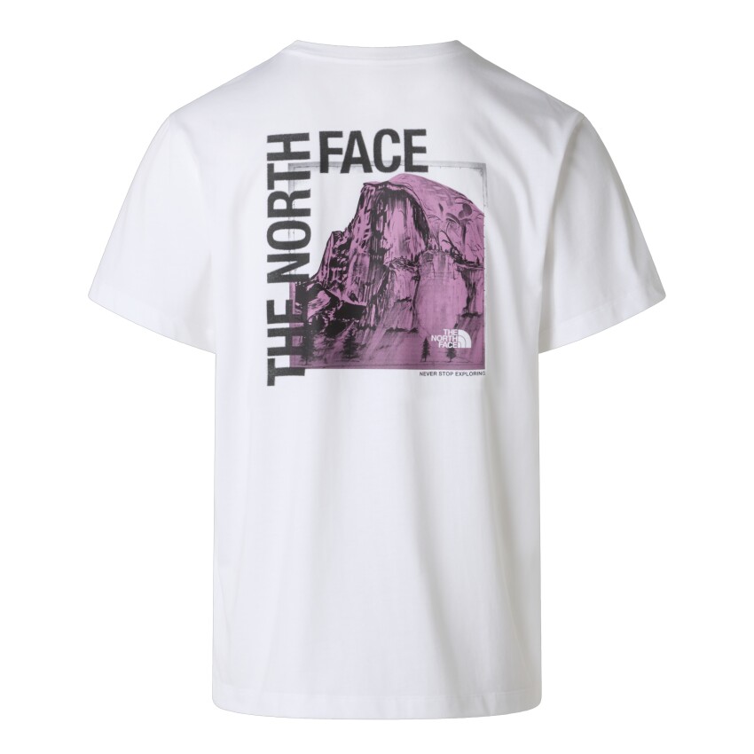 The North Face M Half Dome Photo Reg SS Tee-Graphic Beyaz Erkek Tshirt - 2