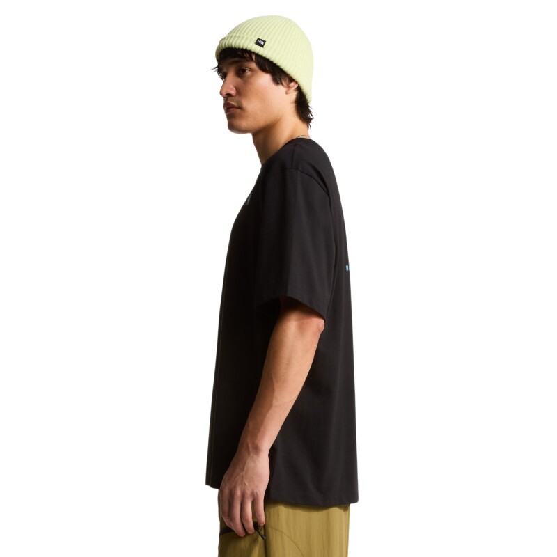 The North Face M Liquid Box Nse Oversize Sleeve T Siyah Erkek Tshirt - The North Face (1)