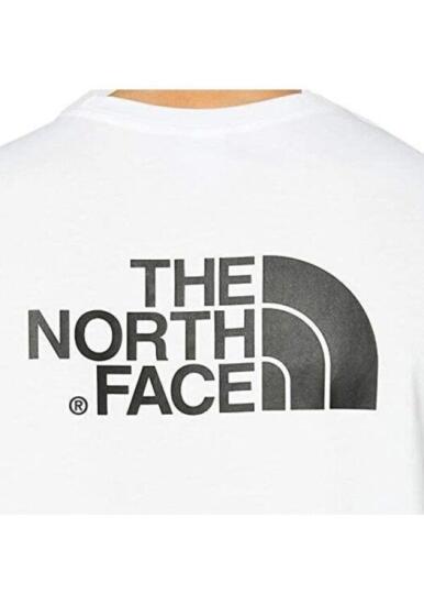 The North Face M L/S EASY TEE - EU BEYAZ Erkek Tshirt - 3