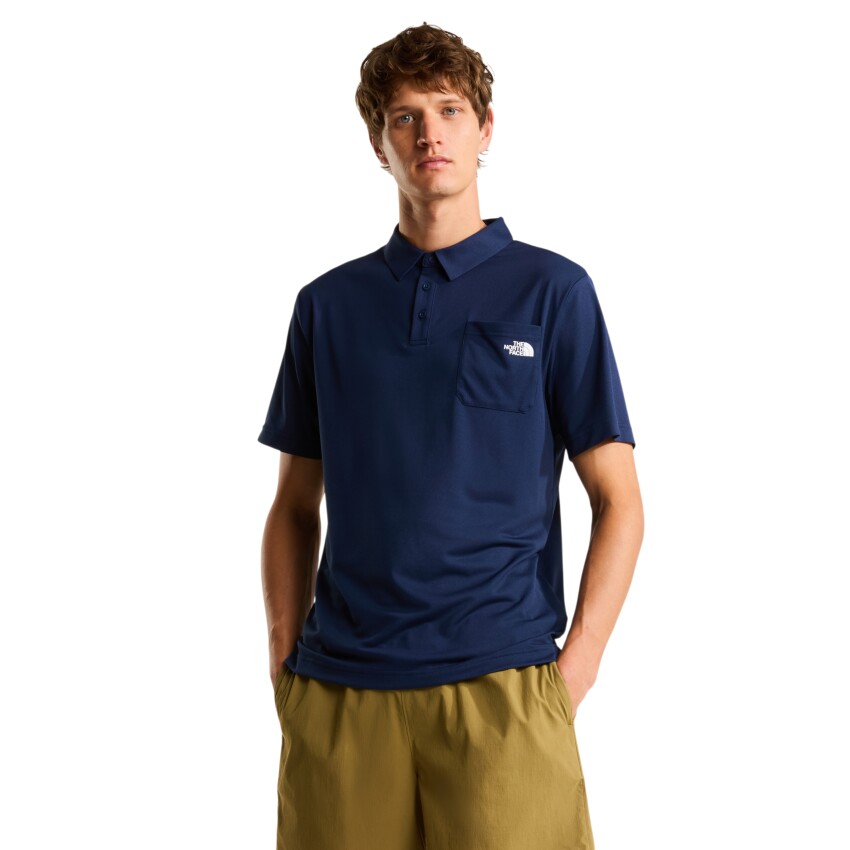 The North Face M New Tanken Polo LACİVERT Erkek Tshirt - 1