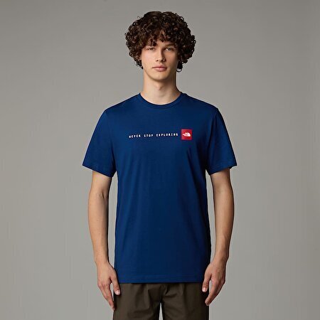 The North Face M SS Never Stop Exploring Tee Erkek Tshirt - 1