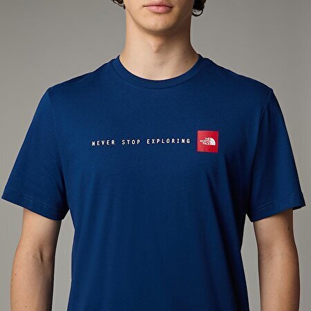 The North Face M SS Never Stop Exploring Tee Erkek Tshirt - 4