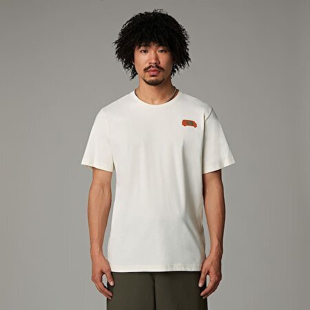 The North Face M SS Outdoor Graphic Tee Erkek Tshirt - 1