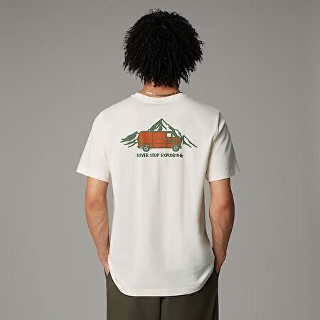 The North Face M SS Outdoor Graphic Tee Erkek Tshirt - 2