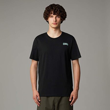 The North Face M SS Outdoor Graphic Tee Erkek Tshirt - 1