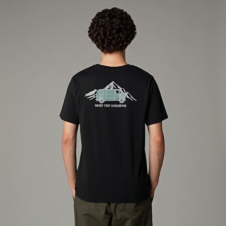 The North Face M SS Outdoor Graphic Tee Erkek Tshirt - 2