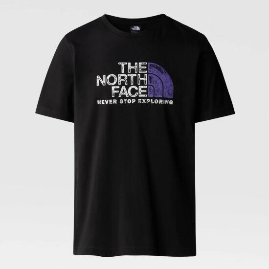 The North Face M S/S RUST 2 TEE SİYAH Erkek Tshirt - 5
