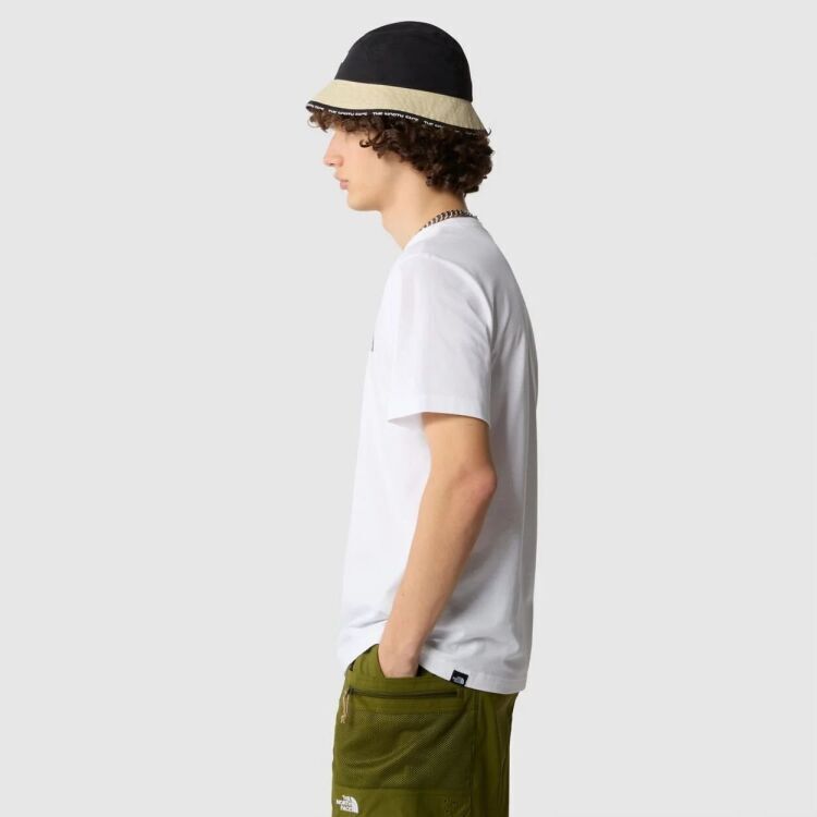 The North Face M S/S SIMPLE DOME TEE BEYAZ Erkek Tshirt - 4