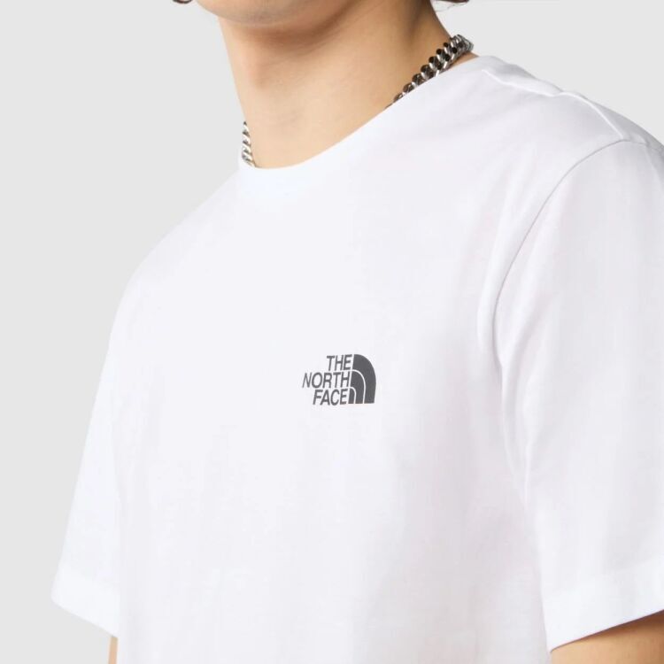 The North Face M S/S SIMPLE DOME TEE BEYAZ Erkek Tshirt - 5