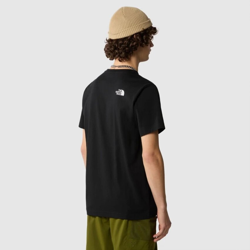 The North Face M S/S SIMPLE DOME TEE SİYAH Erkek Tshirt - 3