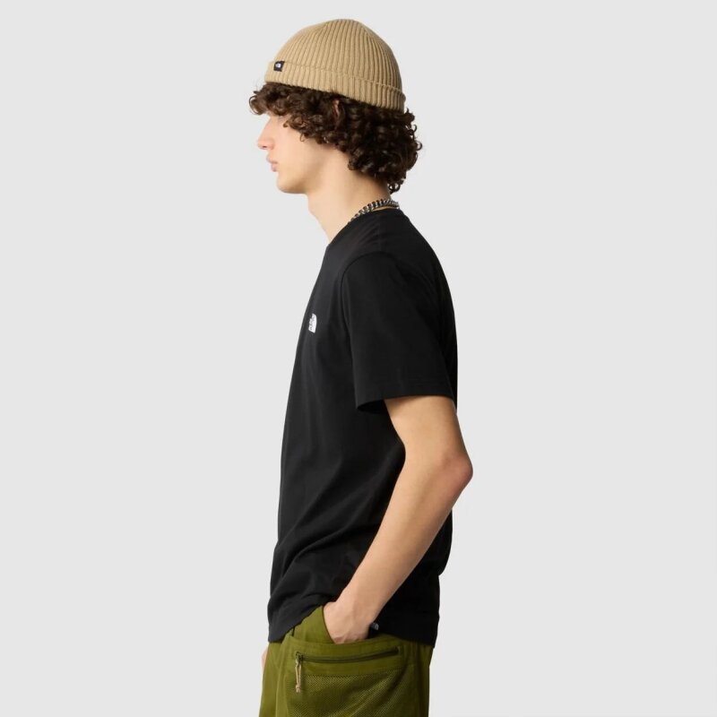 The North Face M S/S SIMPLE DOME TEE SİYAH Erkek Tshirt - 4