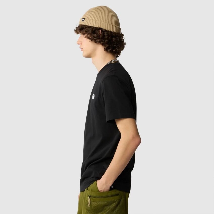 The North Face M S/S SIMPLE DOME TEE SİYAH Erkek Tshirt - 4