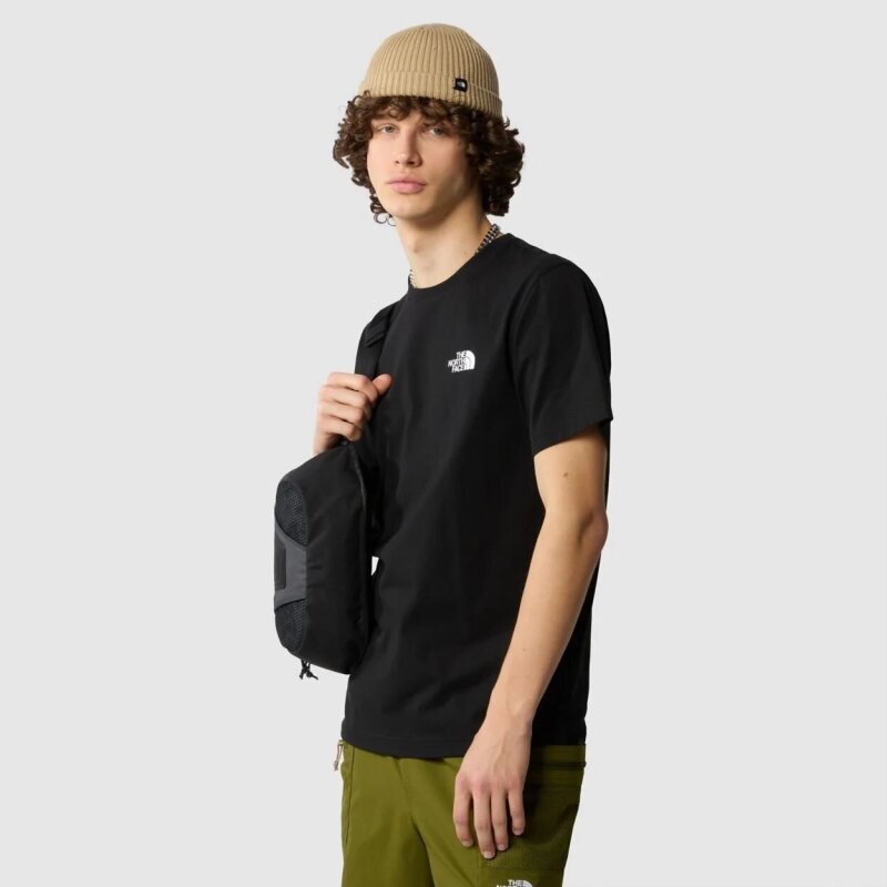 The North Face M S/S SIMPLE DOME TEE SİYAH Erkek Tshirt - 5