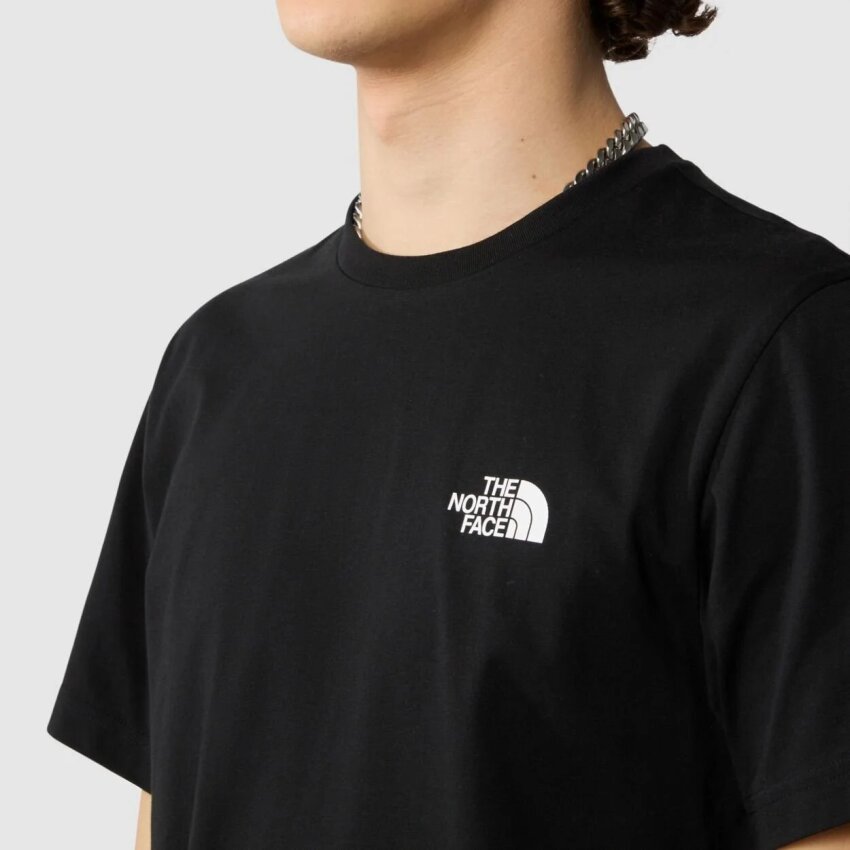 The North Face M S/S SIMPLE DOME TEE SİYAH Erkek Tshirt - 6