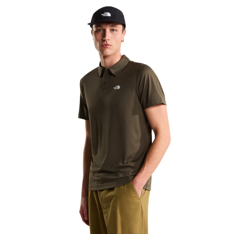 The North Face M Tanken Polo - EU Bej Erkek Polo Tshirt - The North Face
