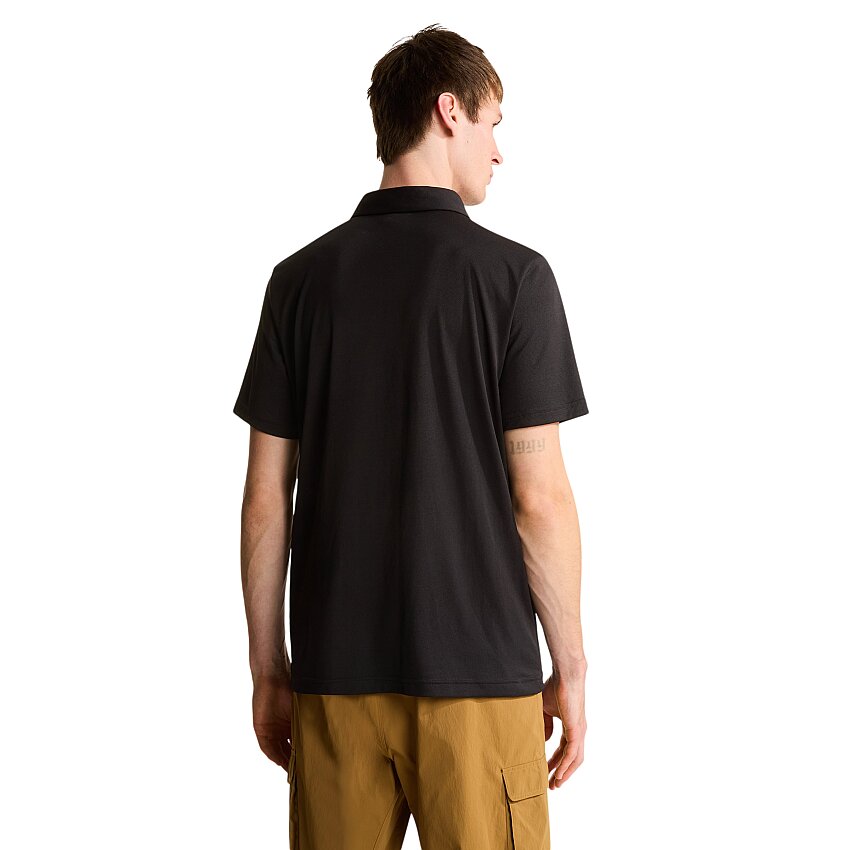 The North Face M TANKEN POLO - EU SİYAH Erkek Polo Tshirt - 3