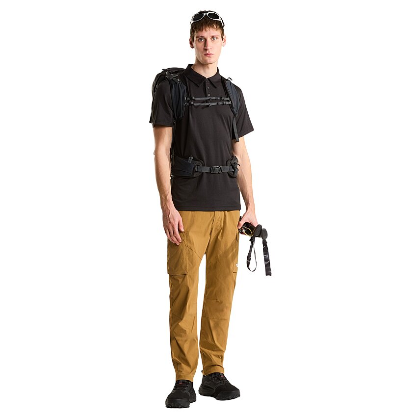 The North Face M TANKEN POLO - EU SİYAH Erkek Polo Tshirt - 4