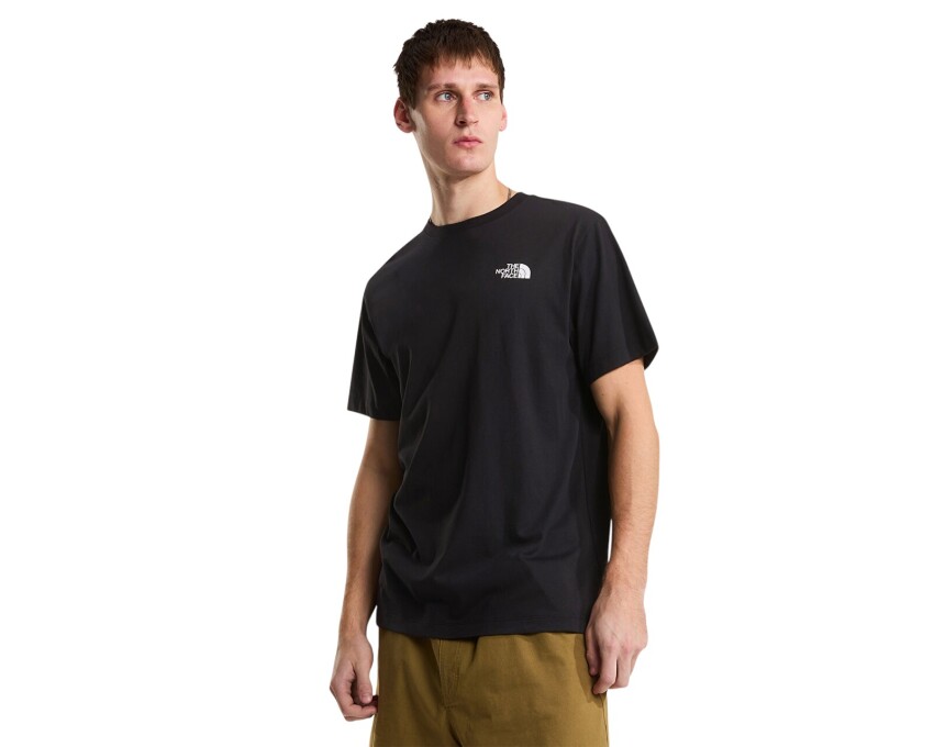 The North Face M Vertical Regular Short Sleeve Tee-Grap Erkek Tshirt - 1