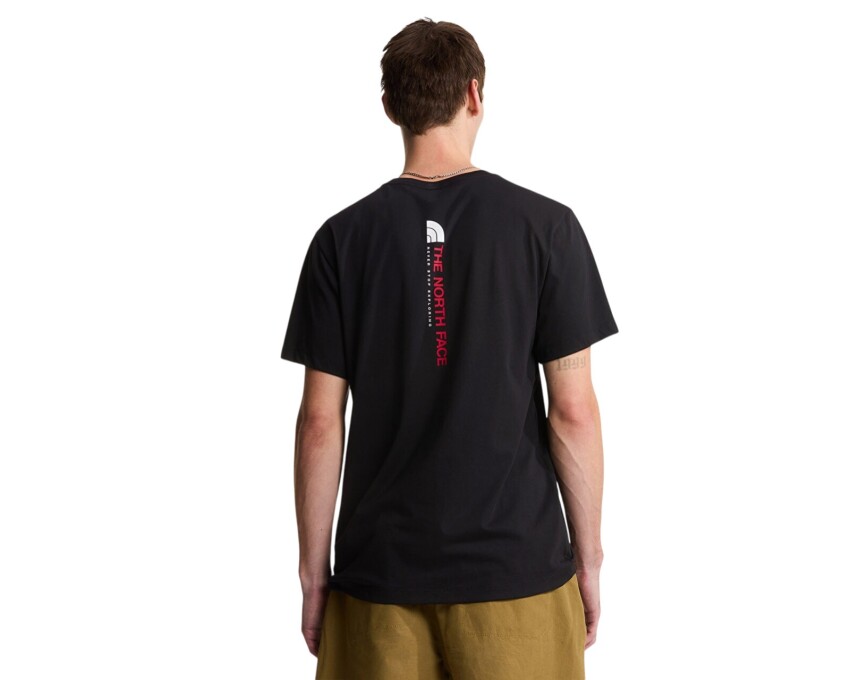 The North Face M Vertical Regular Short Sleeve Tee-Grap Erkek Tshirt - 2