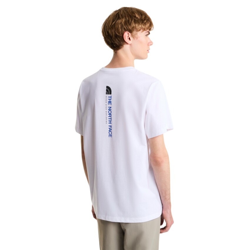 The North Face M Vertical Regular Short Sleeve Tee-Grap Erkek Tshirt - 3