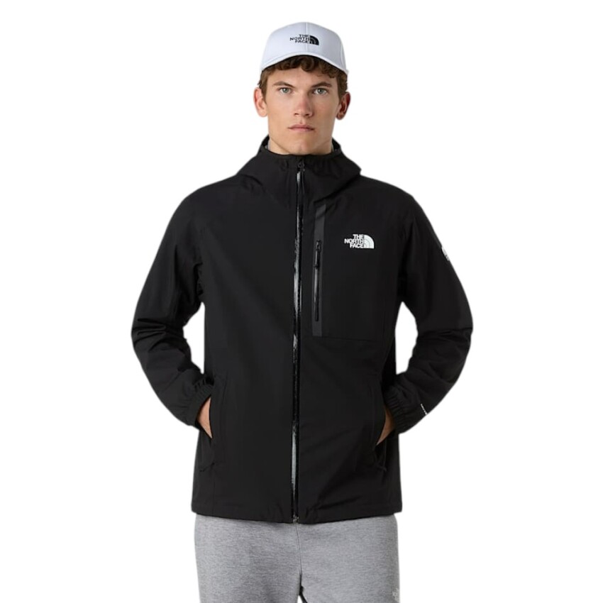The North Face Mountain Athletics Rainlit Hooded Jack Siyah Erkek Mont - 1