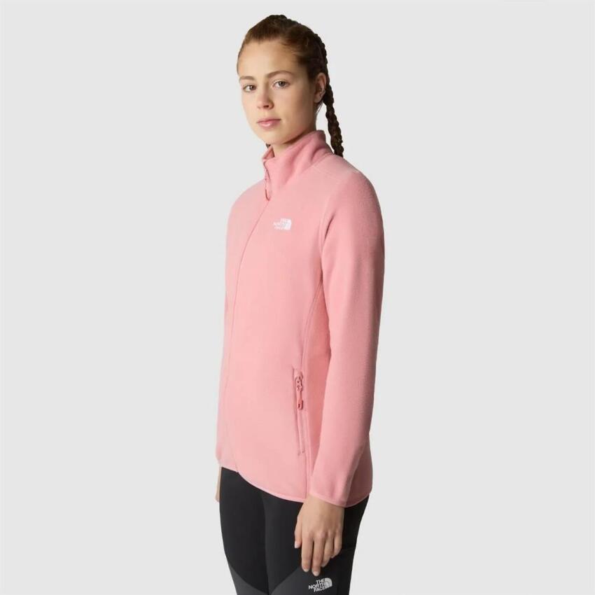 The North Face W 100 GLACIER FZ - EU Pembe Kadın Polar - 1