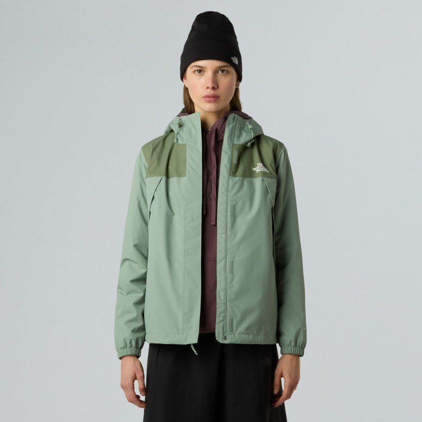 The North Face W Antora Rain Jacket Yeşil Kadın Mont - 4