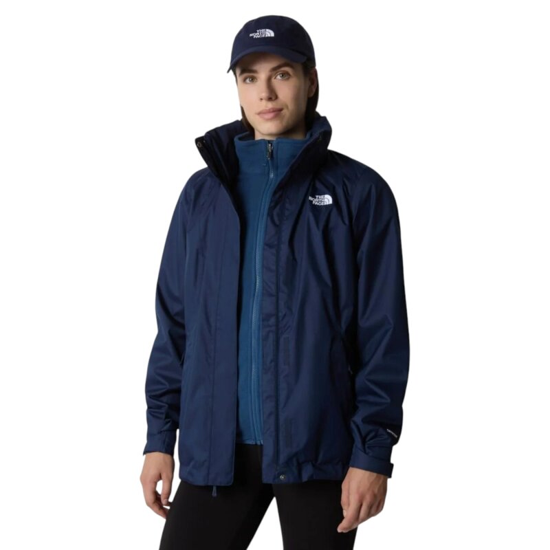 The North Face W Evolve II Triclimate Lacivert Kadın Mont - 1