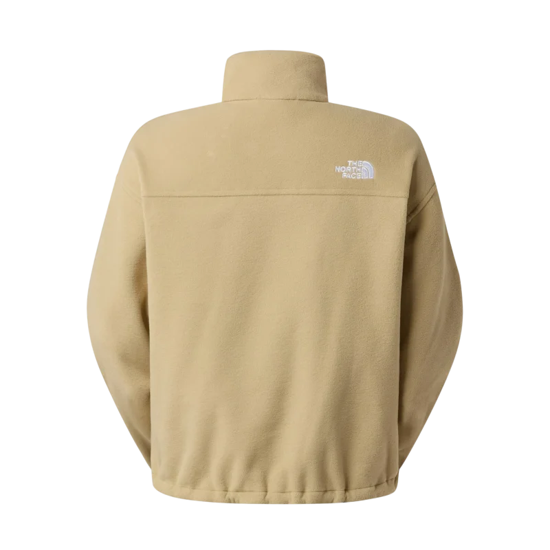 The North Face W Glacier Fleece 1/2 Zip Short Bej Kadın Polar - 5