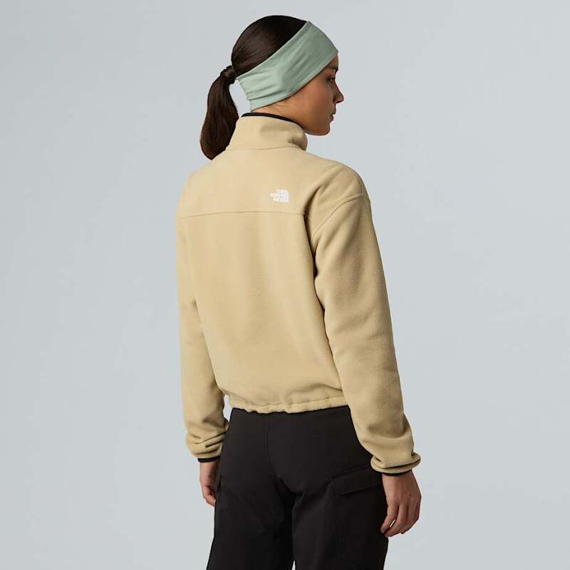 The North Face W Glacier Fleece 1/2 Zip Short Bej Kadın Polar - 3